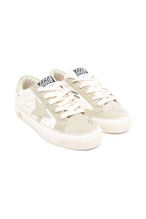 sneakers in pelle bianco GOLDEN GOOSE KIDS | GTF00112F00740412265